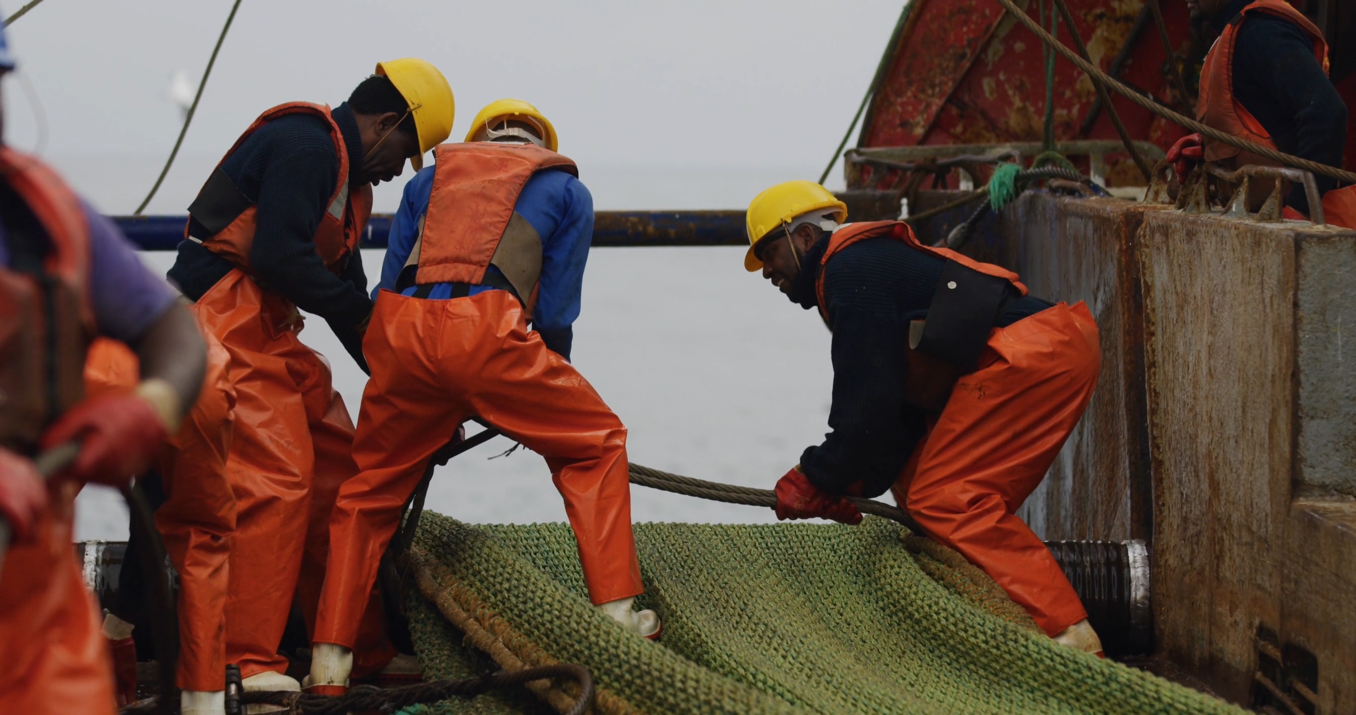 Pesca en Namibia — filial Novanam de Pescanova