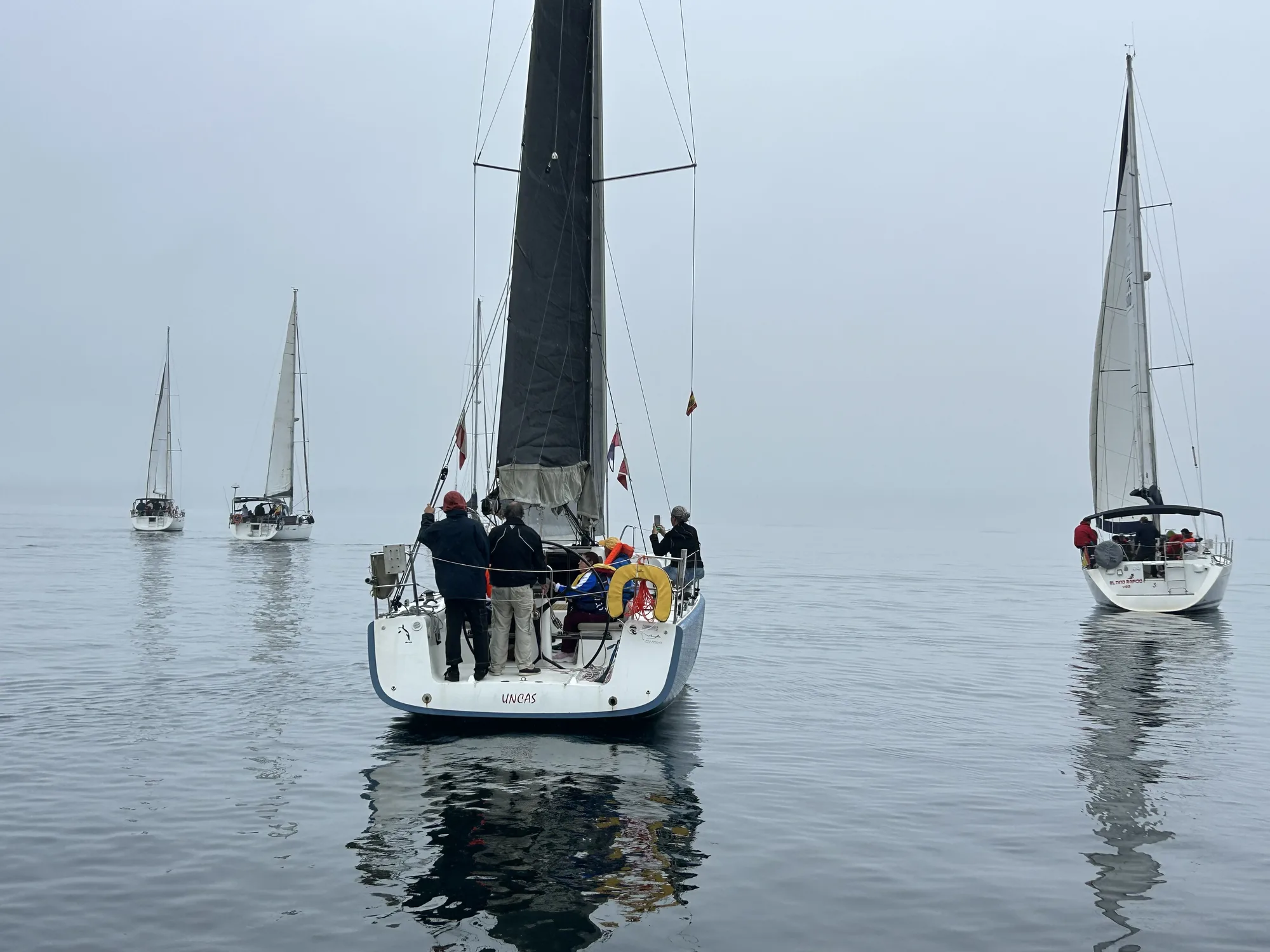 Veleros en la Ría de Vigo: Regata Inclusiva Vigo a Vela